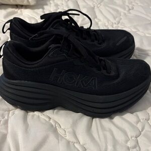 Hoka All-Black Running Shoes